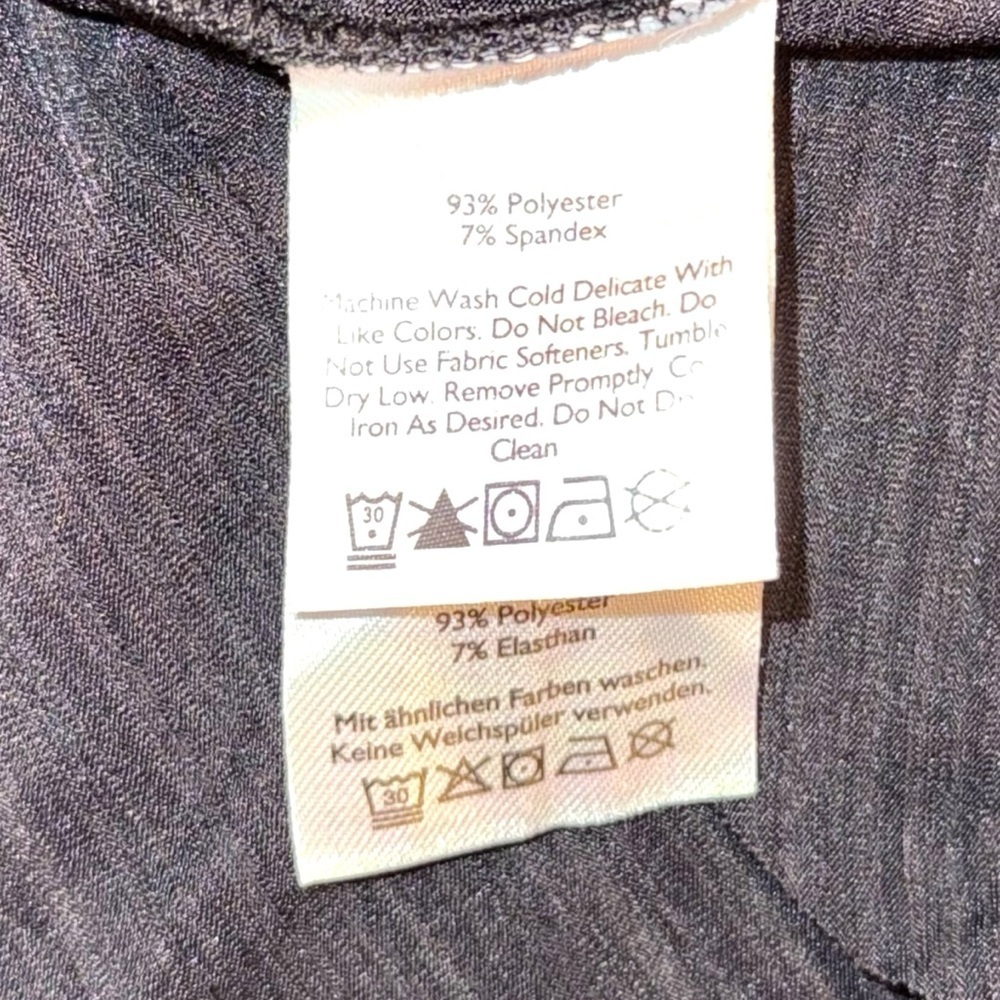 EDDIE BAUER Women's Trail Light Draped-Back Tank Top - XL Black - Picture 9 of 15